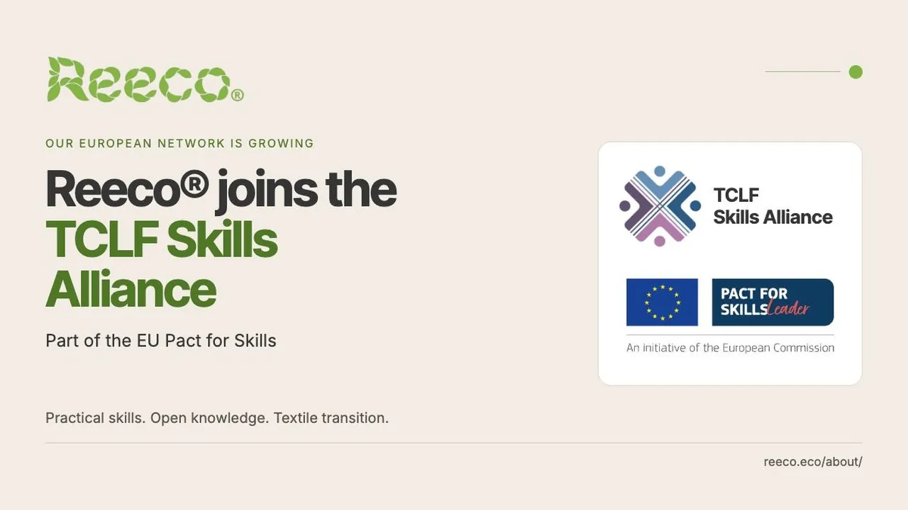 Nos hemos unido a la TCLF Skills Alliance, la gran asociación de habilidades para textiles, ropa, cuero...